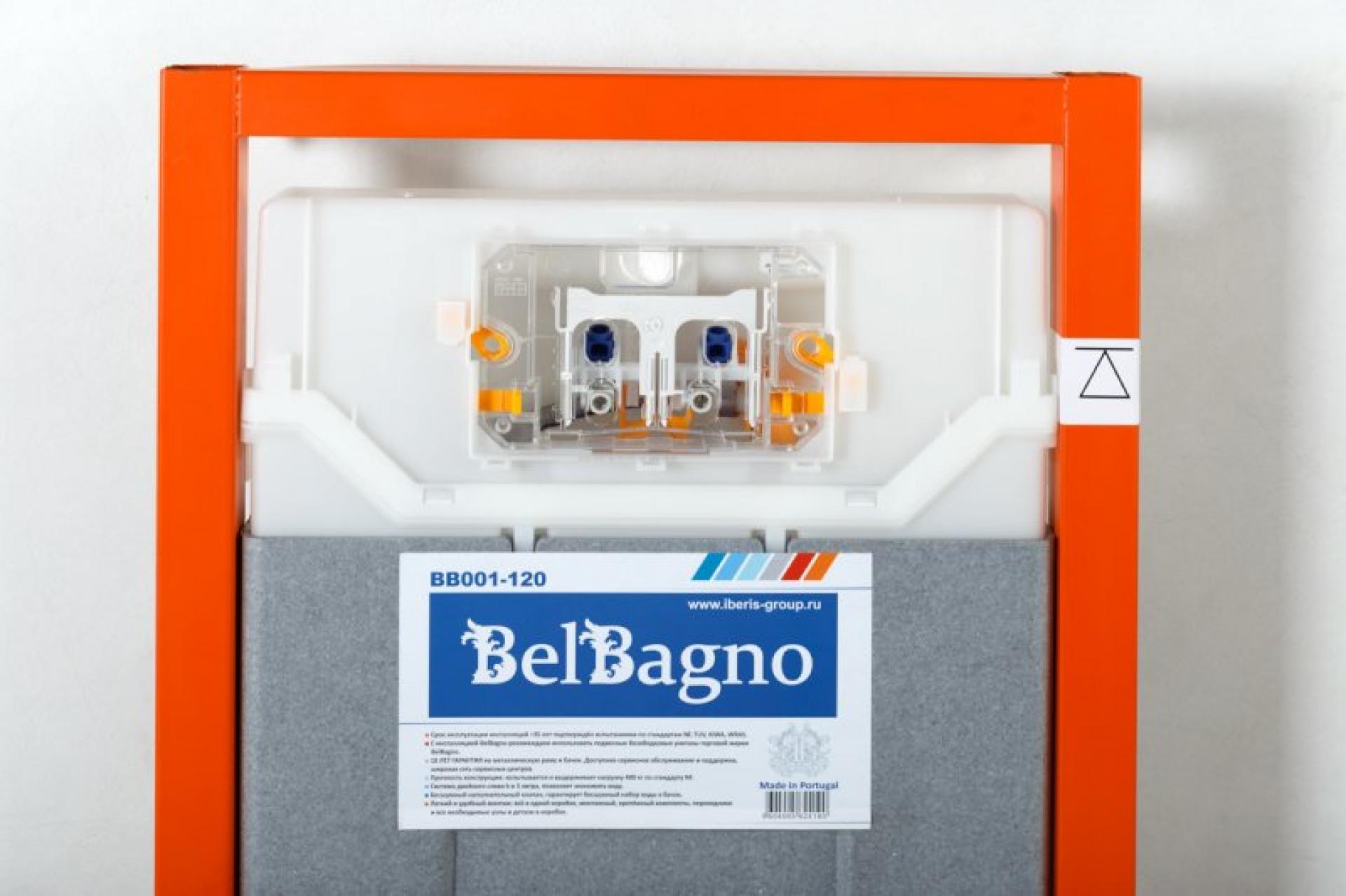 Инсталляция для подвесного унитаза BelBagno BB001-120 - фото Geberit (Геберит) Shop