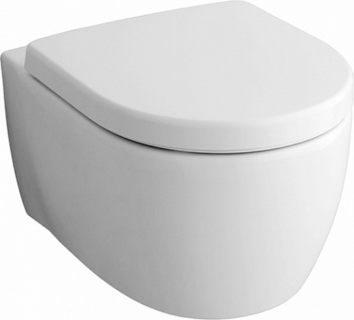 Комплект подвесной унитаз Geberit iCon безободковый белый + крышка-сиденье с микролифтом - фото Geberit (Геберит) Shop