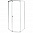 Передняя стенка душевой кабины 90x90 Ido Showerama 8-5 4985013992 серебристый профиль+ тонированное стекло
